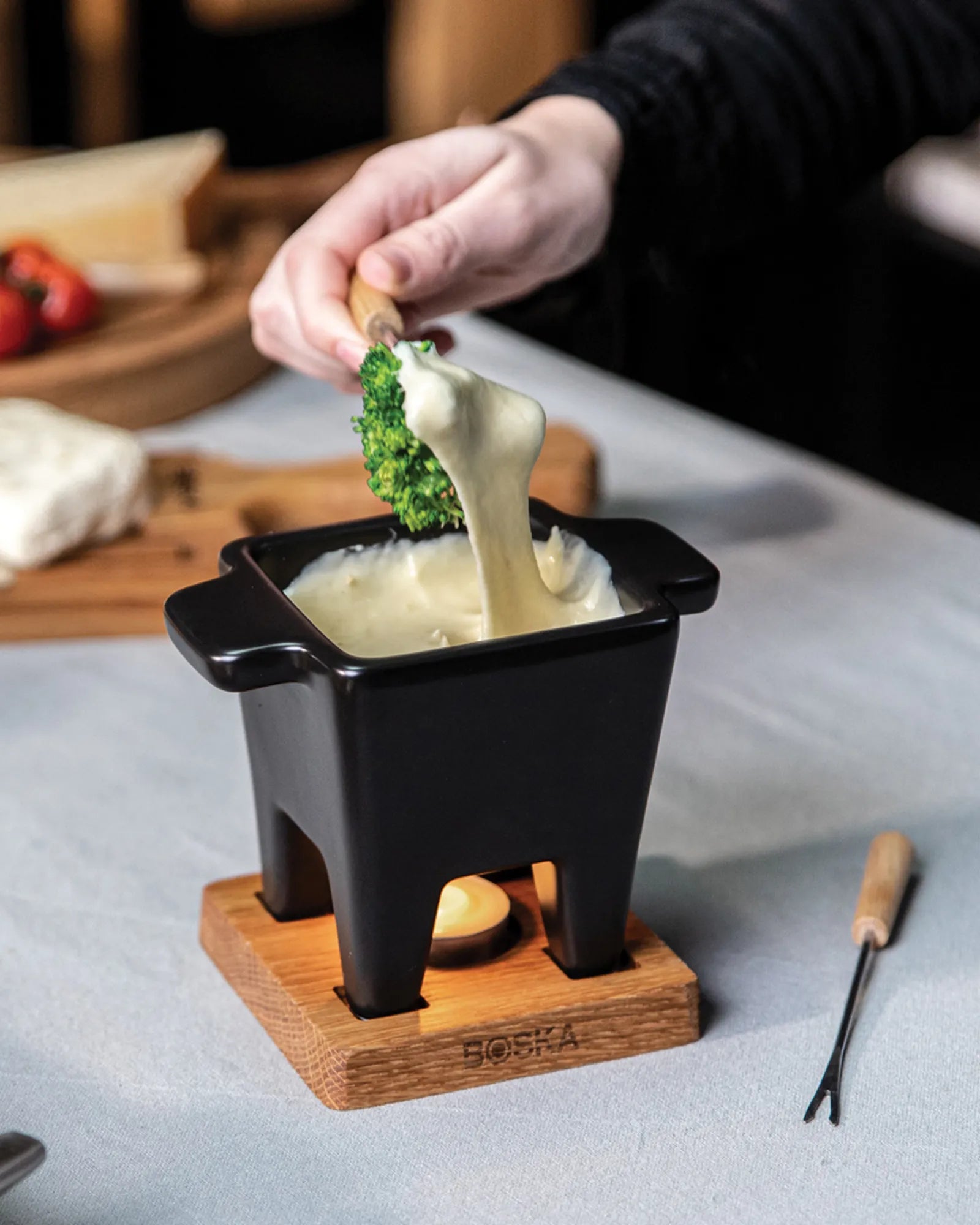 Custom ceramic Boska Tapas Fondue Nero 300ml - 6